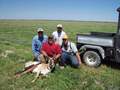 15 inch antelope with a 1 inch kicker on the right prong