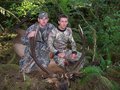 my first nice archery rosevelt bull 6x6 with matching devil tines