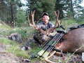 Brandon Haflich Age 13 with his First Buck