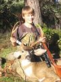 Casey Pariani with his first blacktail deer
